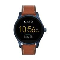 fossil q marshal brown leather ftw2106