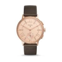 Fossil Q Gazer Leather grey