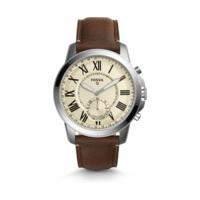 Fossil Q Grant dark brown Leather