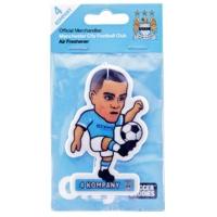 Football Gift Manchester City Vincent Kompany Car Air Freshener Officially