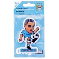 football gift manchester city vincent kompany car air freshener offici ...