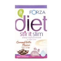 Forza Stir It Slim Hot Meal Replacement Drink Caramel Latte 3 x 55g - 3 x 55 g