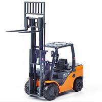 Forklift Vehicle Toys Car Toys Metal ABS Plastic Orange Diecasts Toy Vehicles