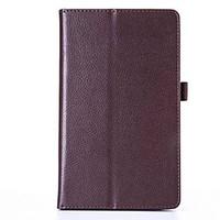 For Case Cover with Stand Flip Full Body Case Solid Color Soft PU Leather for LG G PAD 3 8.0 V525