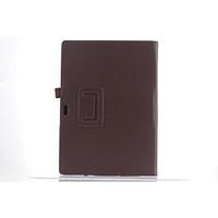 For Case Cover with Stand Flip Full Body Case Solid Color Soft PU Leather for Microsoft Surface Pro3/Pro4