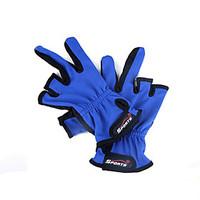 fonoun 1 pcs fishing gloves breathable antiskid fishing two fingers to ...
