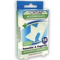 Fortuna Knuckle &amp; Fingertip Sensitive Plasters 16 plasters