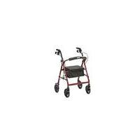 Four Wheel Rollator - Aluminium.