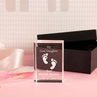 Footprints Miniature Crystal Book