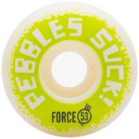 force pebbles suck 2017 skateboard wheels 53mm