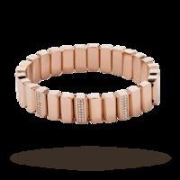 Fossil Vintage glitz stretch-bracelet in rose gold-tone