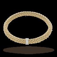 FOPE 18ct Yellow Gold Vendome FlexIt Diamond Bracelet