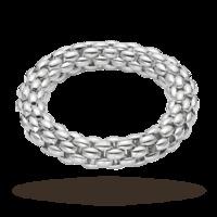 fope silver flex it bracelet