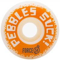 Force Pebbles Suck! 2017 Skateboard Wheels - 54mm