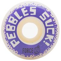 force pebbles suck 2017 skateboard wheels 52mm