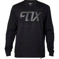 Fox Brawled Tech Crew Fleece - Black