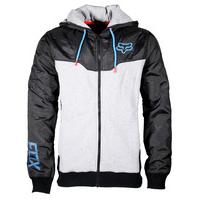 fox rotations zip fleece black