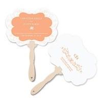 Forget Me Not Personalised Hand Fan