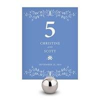 Forget Me Not Table Number