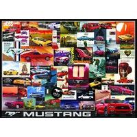 Ford Mustang Vintage Ads 1000 Piece Jigsaw Puzzle
