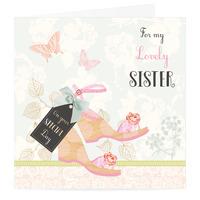 For My Lovely Sister Card