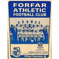Forfar Athletic v Clyde - Scottish Division 1 - 26th Oct 1985