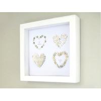 Four Wedding Hearts Picture