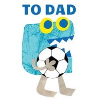 Football Dad | Fathers Day Card