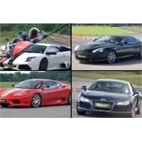 Four Supercar Driving Thrill with Passenger Ride Special Offer