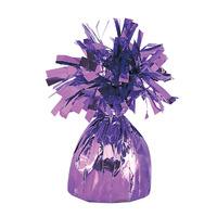 foil balloon weight purple