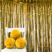 Foil Curtain Yellow