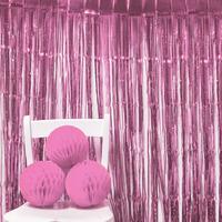 Foil Curtain Pale Pink