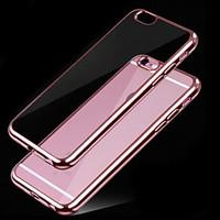 For iPhone 7 Plus Super Soft Thin Plating TPU Material Phone Case for iPhone 6/6S