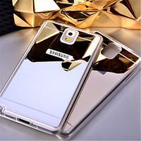 For Samsung Galaxy Note5 case Mirror TPU Soft Acrylic Back cover Note 3 Note4 Note 5