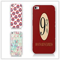 For iPhone 6 Case / iPhone 6 Plus Case Pattern Case Back Cover Case Cartoon Hard PC iPhone 6s Plus/6 Plus / iPhone 6s/6