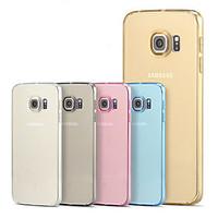 For Samsung Galaxy S7 Edge Transparent Case Back Cover Case Solid Color TPU for Galaxy S7 S6 edge plus S6