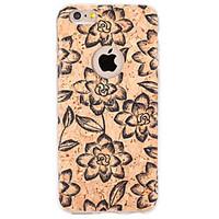 For Embossed / Pattern Case Back Cover Case Flower Soft TPU for Apple iPhone 6s Plus/6 Plus / iPhone 6s/6 / iPhone SE/5s/5