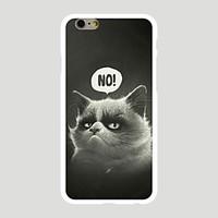 For Pattern Case Back Cover Case Cat Hard PC Apple iPhone 7 Plus / iPhone 7 / iPhone 6s Plus/6 Plus / iPhone 6s/6