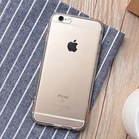 For iPhone 6 Case / iPhone 6 Plus Case Transparent Case Back Cover Case Solid Color Soft TPU iPhone 6s Plus/6 Plus / iPhone 6s/6