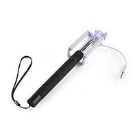 foldable wired selfie stick handheld monopod for samsung iphone