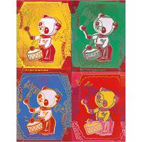 four pandas 1983 by andy warhol