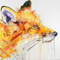 Fox III Gold Leaf By Dave White