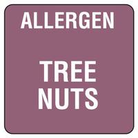 Food Allergen Labels Treenuts (Roll of 500)