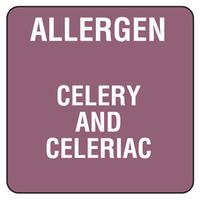 food allergen labels celery celeriac roll of 500