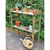 Forest Garden Potting Table Pressure Treated