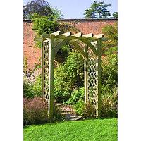 Forest Garden Grieg Trellis Square Arch - 1820 x 1360 mm