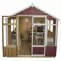 Forest Garden Oakley Double Door Summerhouse - 7 x 7 ft