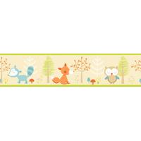 Forest Friends Self Adhesive Wallpaper Border
