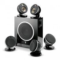 focal dome flax gloss black 51 speaker package w air sub