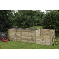 Forest 3ft x 3ft (1.06m x 1.06m) Slot Down Compost Bin Extension Kit